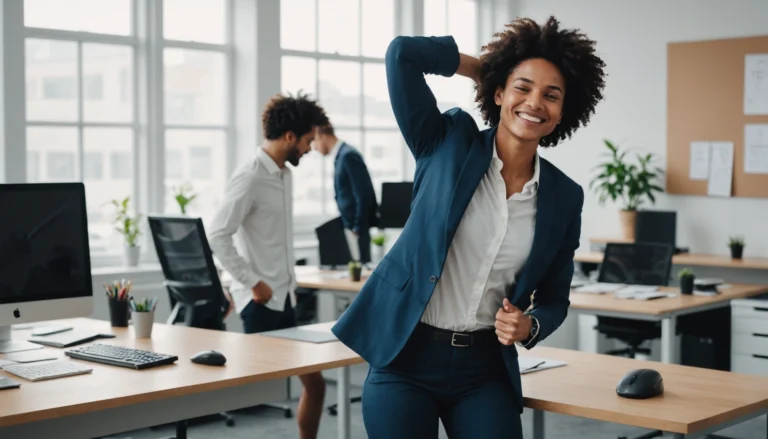 fitness im büro